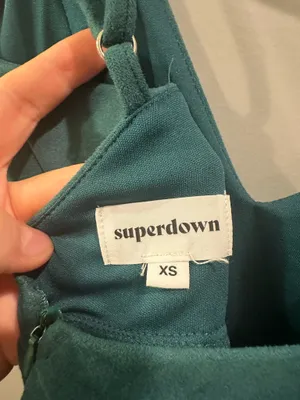 Revolve Superdown Carrie Mini Dress Suede thumbnail 5