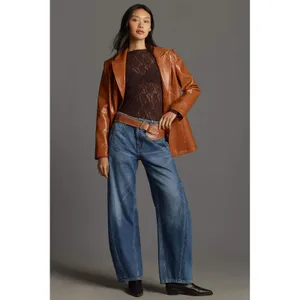 NEW Anthropologie Pilcro Georgia Full-Length High Rise‎ Barrel Jeans Size 29 thumbnail 2