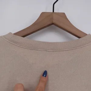 H&M Divided Oversized Crewneck Sweatshirt Tan Beige XL thumbnail 4