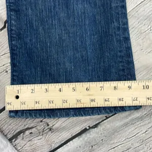 Lucky Brand Long Inseam Jeans 12/31 dark Wash thumbnail 12