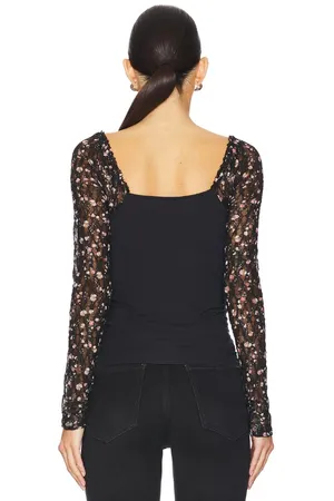 Free People Josie Long Sleeve Top thumbnail 5