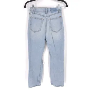 Abercrombie & Fitch Ultra High Rise Ankle Straight Jeans Distressed Size 25‎ thumbnail 2