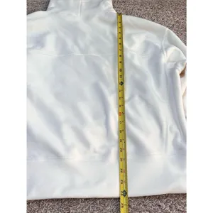 Alo Yoga Polar Fleece Hazy Pullover - Ivory thumbnail 7