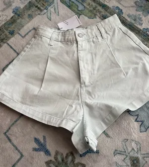 WeWoreWhat Denim Shorts, very light wash, size 25 thumbnail 1