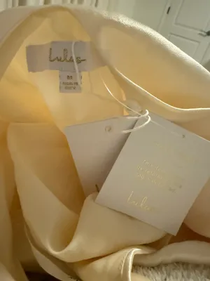 Lulus Satin Dress thumbnail 3