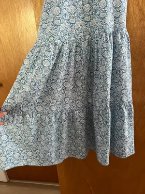 SHEIN European floral one shoulder maxi dress thumbnail 4