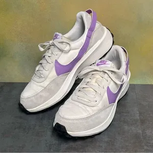 Nike Waffle Debut Women's Sail White/Lilac Retro Style Sneakers Sz 10 thumbnail 14