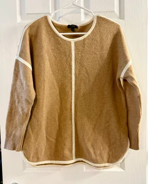 J. Crew 100% Wool Cozy Sweater Size Small thumbnail 1