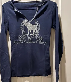 vintage Y2K AF Abercrombie & Fitch Long Sleeve Tee NWT thumbnail 1