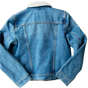 Levi's Womens Stellar Sherpa Trucker Denim Jean Jacket Size XS NEW $108 Classic thumbnail 10