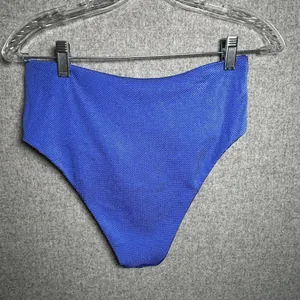Aerie Large‎ High Cut Cheeky Swim Bikini Bottom Blue Summer NWT Bathing Suit thumbnail 13