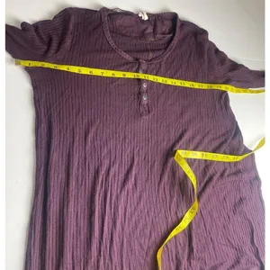 WE THE FREE + CREW NECK BLOUSE Long Sleeve Size Medium thumbnail 7