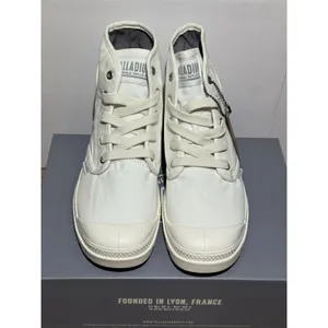 Palladium Pampa Hi Womens Boots Size 9 White Mono Lace Up High Top w/ thumbnail 5