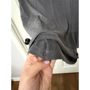 Lululemon Swiftly Tech 1/2 Zip Long Sleeve Heathered‎ Grey Size 12 Pullover thumbnail 7