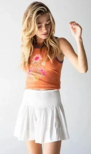 Natural Life White Daisy Skort thumbnail 1