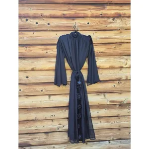 NWT Elliatt Black Long Sleeve Gown Dress Size S thumbnail 4
