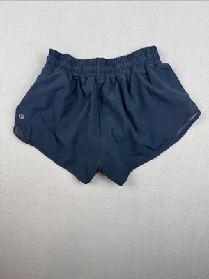 Lululemon Hottie Hot Shorts in Navy Size: 4 thumbnail 3