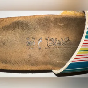 Birki’s‎  by Birkenstock rainbow spring slide eu 40 narrow thumbnail 5