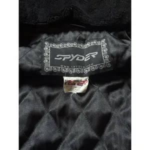 Spyder Women's Ski Jacket Medium Purple Quilted Hooded Insulated Fleece Lined thumbnail 5
