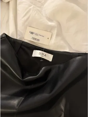 DNA Vegan Leather Skirt thumbnail 4