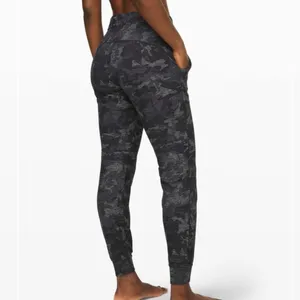 Lululemon Ready To Rulu Pant *Updated Incognito Camo HTR Black / Black Size 4 thumbnail 2