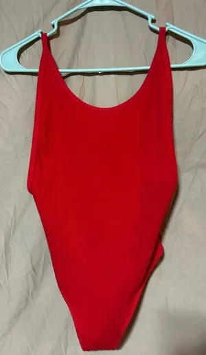 TNA ribbed bodysuit Red Size M thumbnail 1