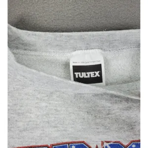 Tultex Vintage Buffalo Bills Dallas Cowboys Super Bowl Crew Neck Sz XL Gray 1993 Helmet thumbnail 3