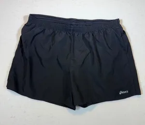 ASICS Black Athletic Running Shorts Women's Size L Lightweight Quick Dry thumbnail 1