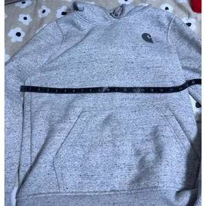 Carhartt grey hoodie thumbnail 3