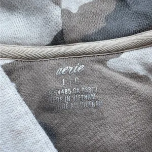 Aerie Camouflage Hoodie - Gray and White thumbnail 3