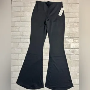 525 America Flare Pants Lounge Active Wear in Black Size Small thumbnail 2