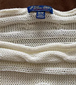 Sweater White Size M thumbnail 5