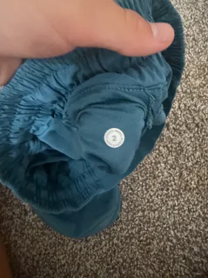 Dark teal Lululemon shorts hotty hots  thumbnail 4