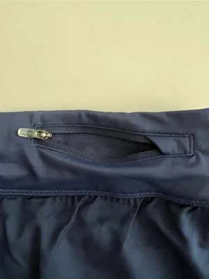 Nike Women's Navy swim Shorts with Built-In Liner thumbnail 3