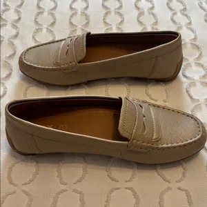 Geox Kosmopolis Gold Leather Moccasins size‎ 36EU thumbnail 6