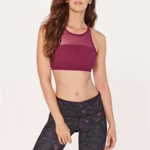NWOT Lululemon Get Set Bra in Deep Luxe Size 4 thumbnail 3