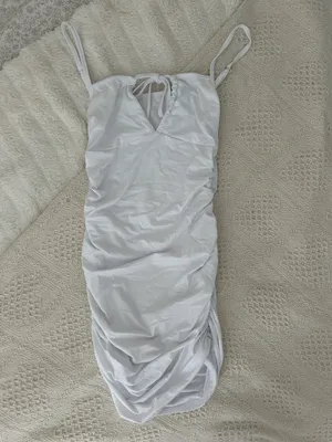 Amazon White Homecoming Dress thumbnail 1