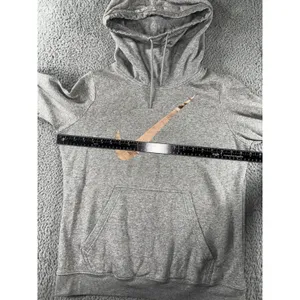 Nike Hoodie‎ Women XS Graphic Swoosh Fleece High Neck Pullover thumbnail 3
