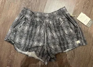 Vuori Black And White Workout Shorts thumbnail 1