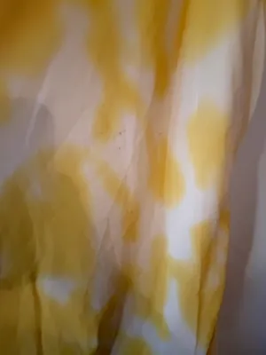 Calvin Klein Yellow Tie-Dye Slip Skirt thumbnail 6