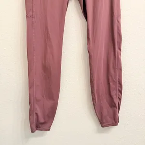 Vuori Stride Leggings VW429 Marsala Red‎ Womens Size S Yoga Athletic Pockets thumbnail 10