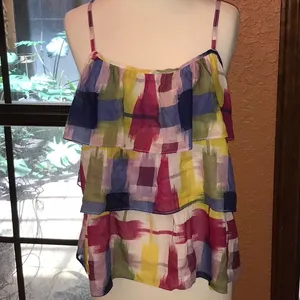 Roxy Top colorful NWT thumbnail 1
