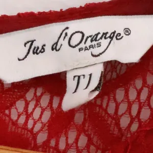 Jus d'Orange Paris Lace Sheath Dress Womens Size XS‎ Red Cocktail Wedding Guest thumbnail 3