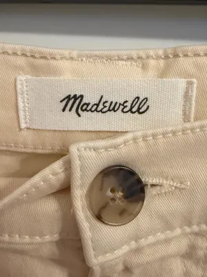 Madewell The Darted Barrel Leg Pant 25 thumbnail 6