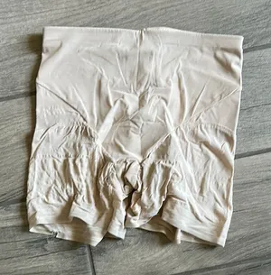 Cream Shapewear Compression Shorts Intimates Size L thumbnail 1