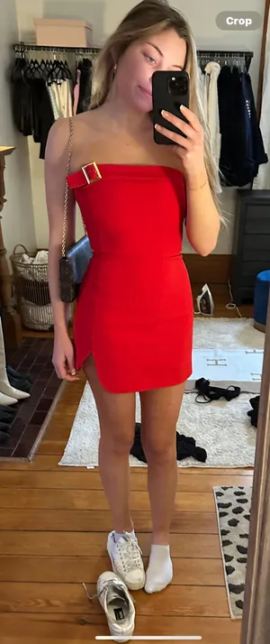 Amanda Uprichard Edison Mini Dress thumbnail 1