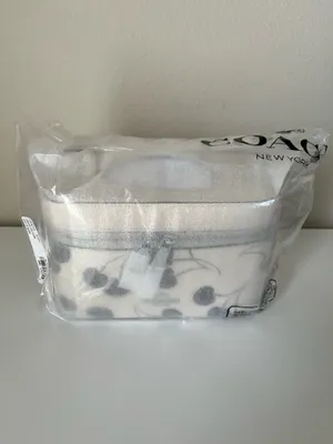 Coach Cosmetic Case With Cherry Print  thumbnail 11