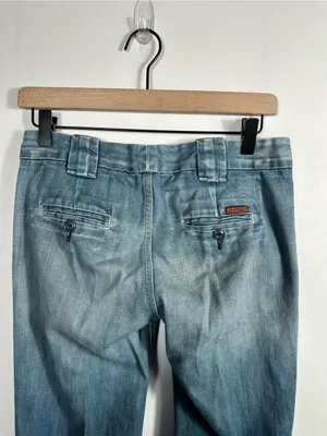 7 For‎ All Mankind Vintage Y2K Flare Jeans Women’s Size 26 thumbnail 5