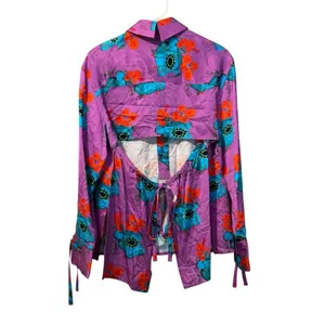 Opening Ceremony Women's Shirt Size‎ 42 Made In Italy Colorful Designer Modern thumbnail 2