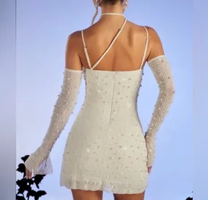 Oh Polly Pearl Mini Dress thumbnail 2